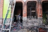 Se incendia casona en el Barrio de Santa Clara, Toluca