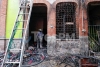 Se incendia casona en el Barrio de Santa Clara, Toluca