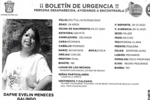 Localizan sin vida a Dafne Evelin en La Marquesa; investigan feminicidio