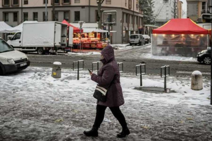 ¡Llegó el invierno! Francia registra su peor ola de frío en más de una década