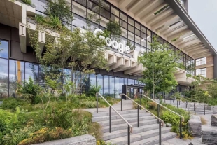 Google inauguró un nuevo edificio de oficinas en Nueva York
