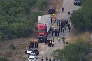 SRE confirma 26 mexicanos muertos en tráiler de Texas, hay dos más hospitalizados