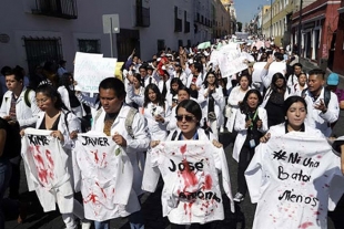 Paro y protestas estudiantiles también en Puebla por inseguridad