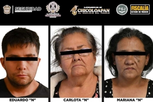 En la audiencia también fueron vinculados a proceso sus dos hijos, Mariana “N” y Eduardo “N”.
