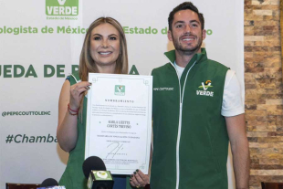 La michoacana explicó que su salida del *PRI* respondió a la falta de identificación