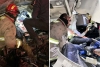 Conductor sobrevive a volcadura en la carretera Toluca-Tenango