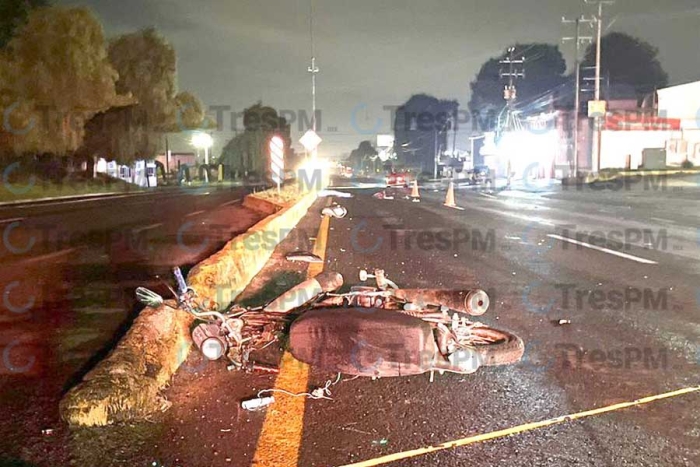 Fallece motociclista sobre Calzada Al Pacífico