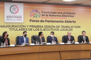 Cámara de Diputados abre inédito debate sobre reforma eléctrica