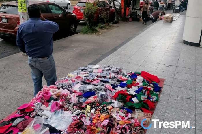 Persiste comercio informal en Toluca a pesar de medidas restrictivas