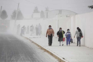 Puebla y Tlaxcala suspenden clases presenciales por ceniza