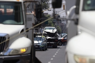 Fue alrededor de las 7 de la mañana que los elementos de seguridad municipal fueron alertados sobre el siniestro