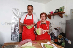 Tortillas tricolor para celebrar el mes patrio