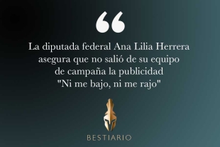 Ana Lilia: Ni me bajo y ¿se rajó?