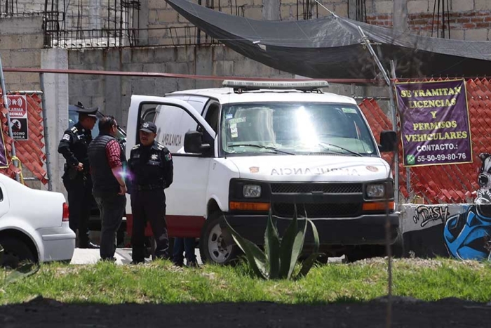 Elementos de la Fiscalía General de Justicia del Estado de México arribaron al lugar