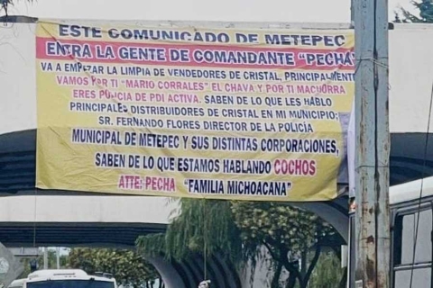 Anuncian  “limpieza” de narcomenudistas en Metepec