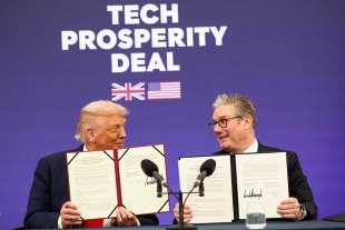EE.UU y Reino Unido firman importante alianza tecnológica de 205 mil mdd
