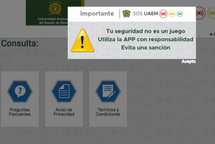 Abusan universitarios de App SOS UAEM