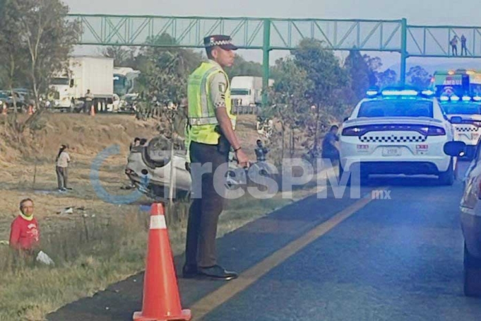 Elementos de la Guardia Nacional arribaron al lugar para tomar conocimiento del hecho