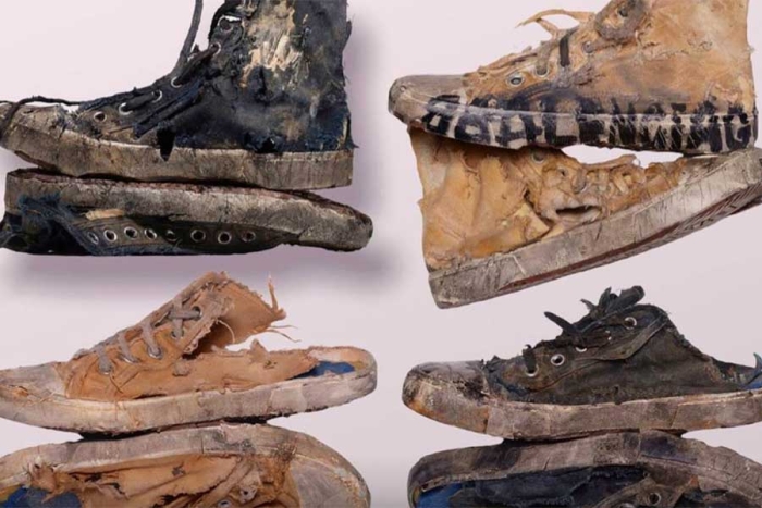 Balenciaga pone a la venta unos sneakers sucios y destruidos ¿los usarías?