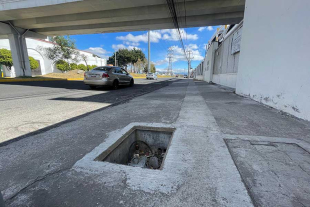 Coladeras robadas siguen siendo un problema en San Lorenzo Tepaltitlán