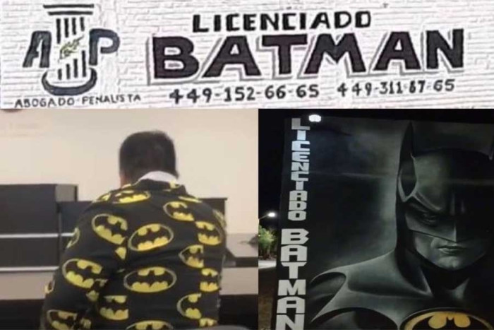 “Soy la venganza”: Conoce al Licenciado Batman, el abogado de Aguascalientes que se ha vuelto viral