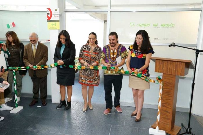 Expone Museo Universitario “Leopoldo Flores” instalación textil colectiva