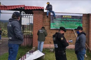 Detienen invasión de áreas protegidas