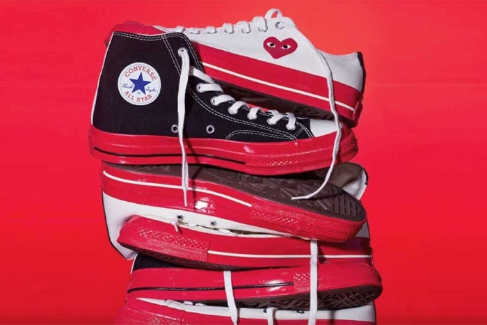 Converse x Comme des Garçons prometen ser la nueva tendencia