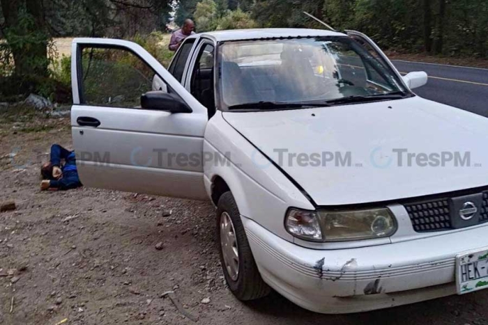 Ejecutan a un hombre sobre la carretera al Nevado de Toluca