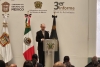 Rinde su tercer informe de labores Carlos Barrera Díaz, rector de la UAEméx