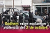 Codhem exige esclarecer violencia del 2 de octubre y sancionar abusos en Toluca