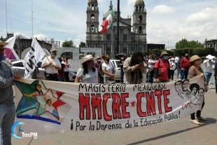Magisterio mexiquense exige a GEM pagos atrasados y condiciones sanitarias adecuadas