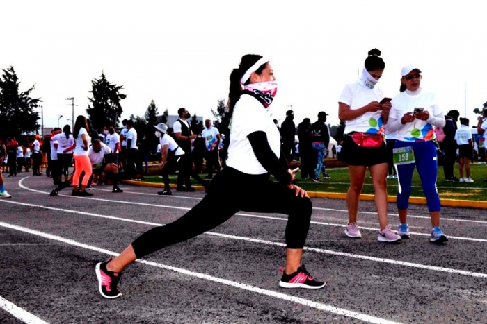 Se busca reactivar al deporte con carrera en Malinalco