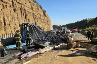 Automovilistas y testigos alertaron de inmediato a las autoridades,