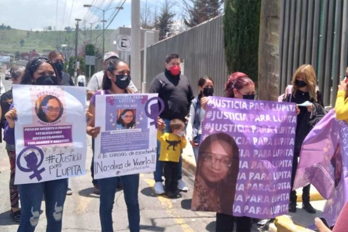 Familiares exigen justicia por el asesinato de Lupita Bastida en Almoloya de Juárez