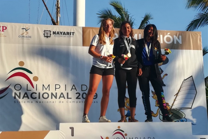 Tres medallas para Edomex en actividad de Vela