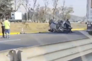 El percance generó tráfico lento en la zona