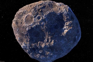 Lanza la NASA misión rumbo al asteroide metálico Psyche