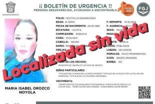 La mujer de 41 años de edad se suma a la lista de  desaparecidas en la entidad mexiquense 