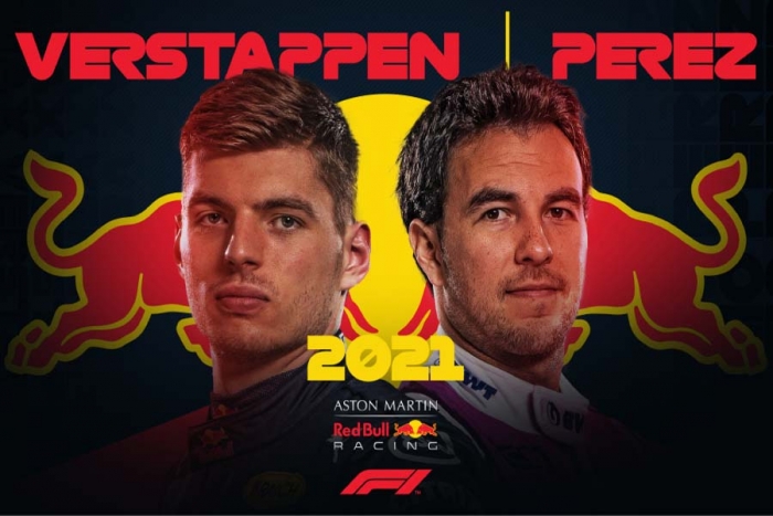 Red Bull espera tiempos similares entre "Checo" y Verstappen