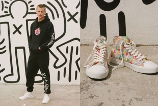 Estampados de Keith Haring,  presentes en básicos masculinos de H&amp;M