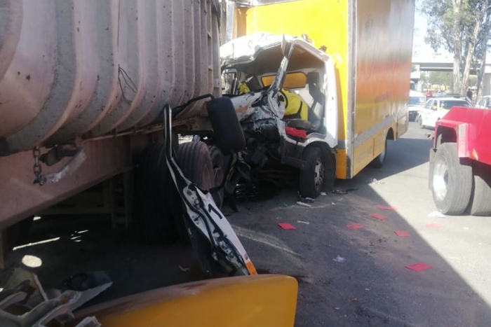 Accidente en la Texcoco –Lechería dejó una persona muerta