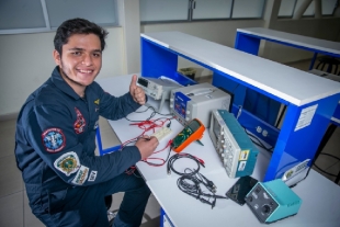 Estudiante de la UAEMéx, participará en el Congreso Internacional de la Astronáutica en París