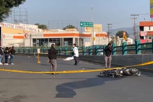 La zona fue resguardada por parte de elementos policiales del municipio