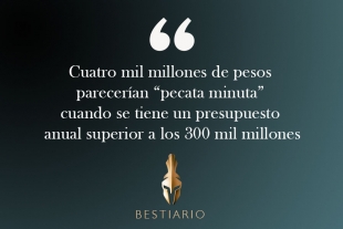 4 mil millones de pesos no son nada…