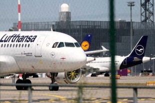 Huelga de pilotos de Lufthansa por aumento salarial cancela 800 vuelos en Alemania