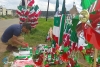 Descoloridos festejos patrios para vendedores