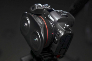 Canon lanza a la venta nuevo lente dual para crear contenido 3D y VR
