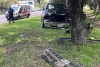 Mujer impacta su camioneta contra un árbol en Atlacomulco y sobrevive