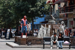 Spiderman callejero